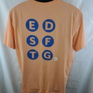 Vineyard Vines EDSFTG Pocket Orange T-Shirt Size S